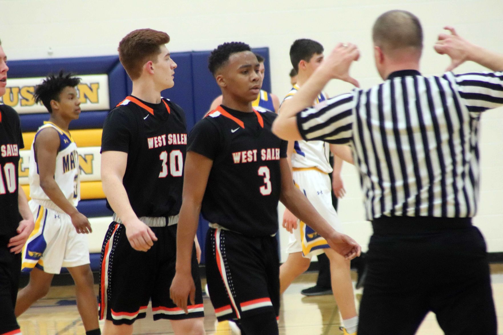 West Salem at Mauston boys basketball (3-1-19)